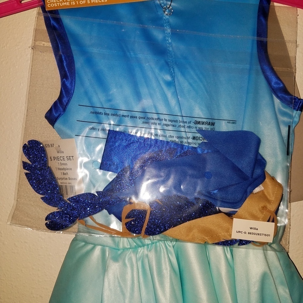 NEW Willa Boxy Girls Halloween Costume Small 4-6 - Picture 6 of 7